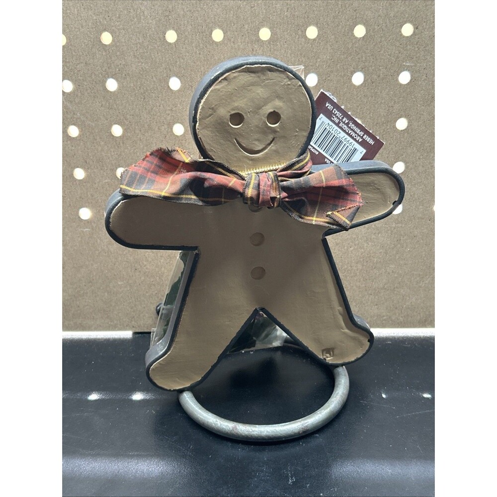 Aromatique Ironstone Pepper Corn Man Gingerbread Man Scented Oil Figure
